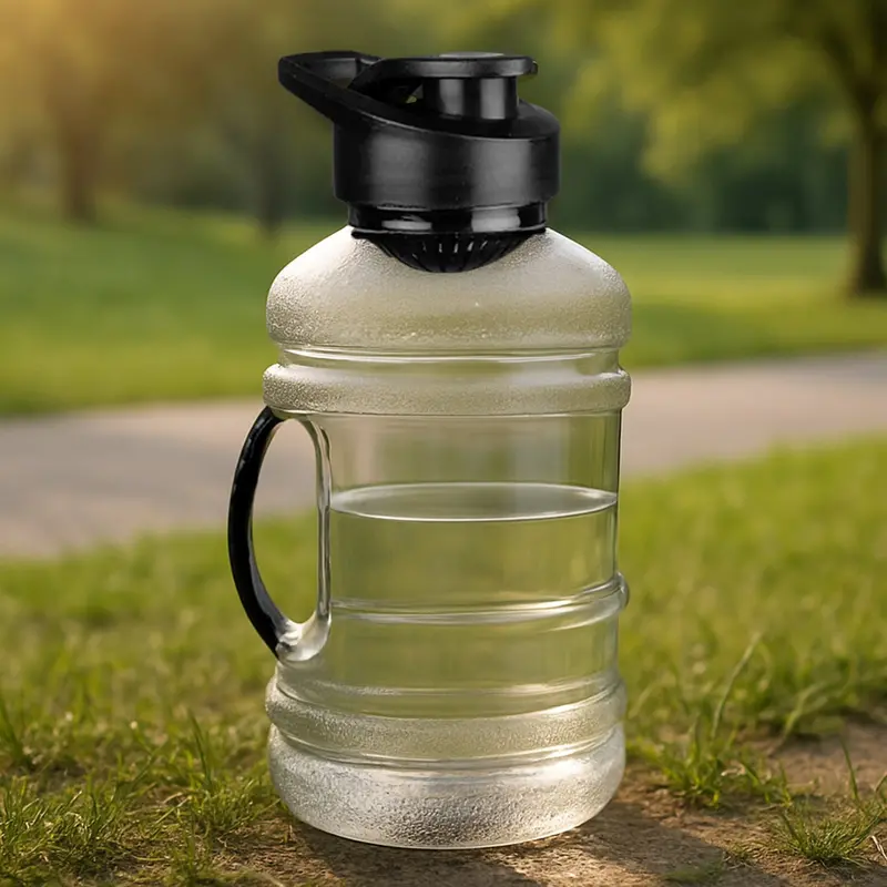 1.5L Sports Water Bottle With Mixing Ball & Strainer – Gym & Fitness Hydration Bottle 1