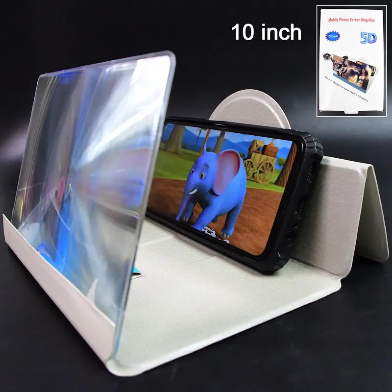 10-Inch 5D Hd Mobile Screen Magnifier – High-Clarity Portable Amplifier 1