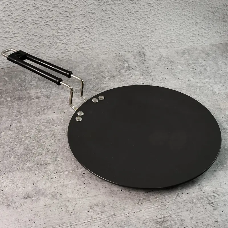 10-Inch Premium Non-Stick Flat Roti Tawa With Ergonomic Heat-Resistant Handle 1