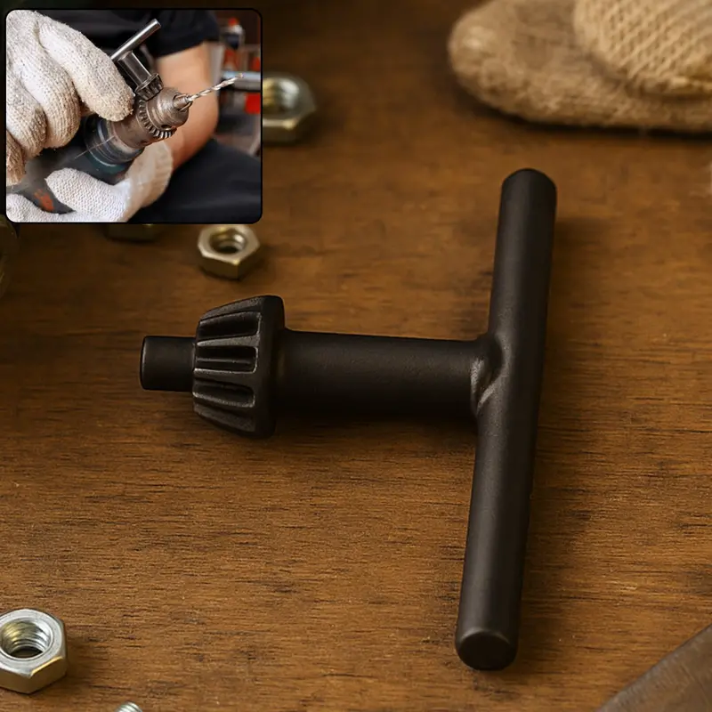 10 Mm Drill Chuck Key – Precision Tool For Tightening/Loosening Rotary Tool Chucks 1