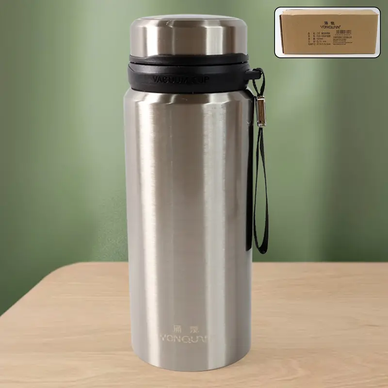 1000Ml Double-Wall Vacuum-Insulated Stainless Steel Bottle – Temperature-Controlled Flask 1