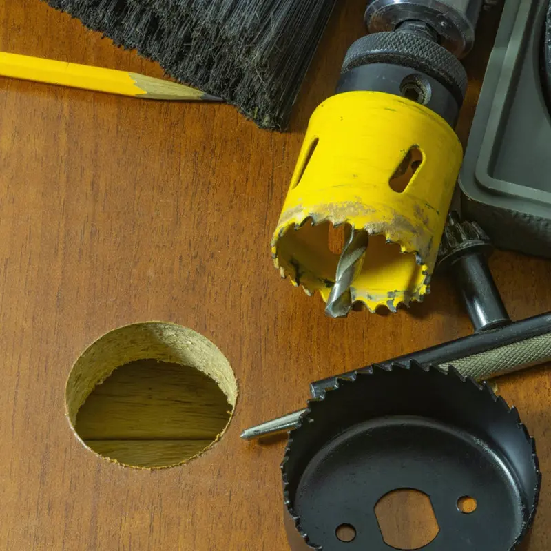 11-Piece Hole Saw Drill Bit Set – Precision Wall & Material Boring Kit 1