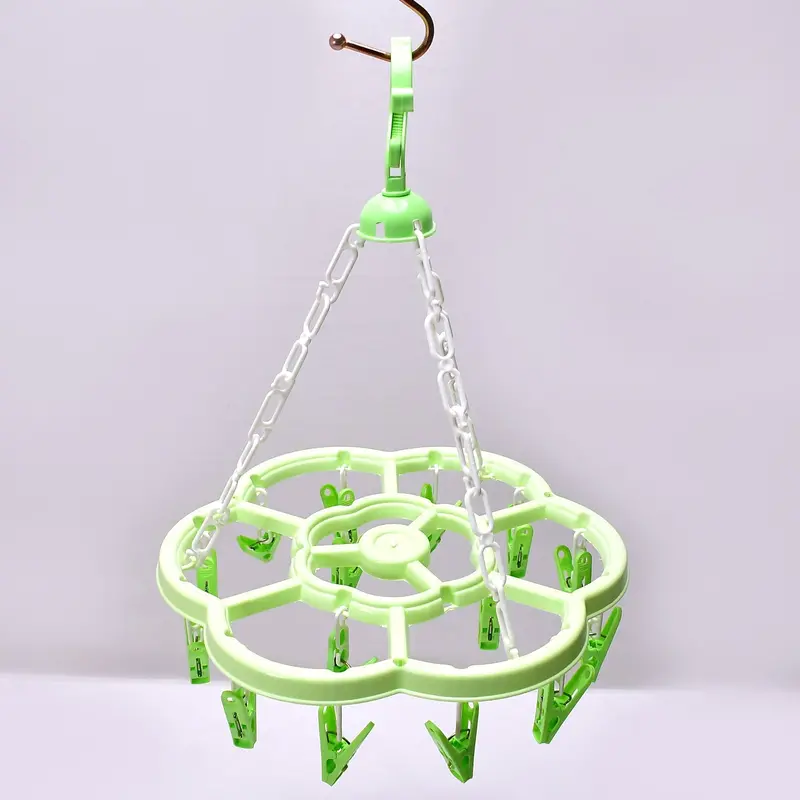 15-Clip Heavy-Duty Plastic Household Hanger For Daily Use 1