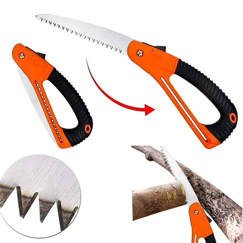 15-Inch Folding Pruning Saw For Outdoor And Garden Use (1 Piece) 1