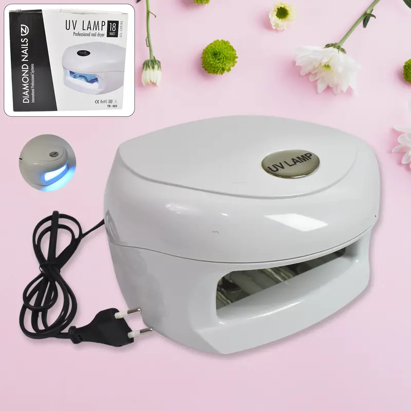 18W Professional Uv/Led Nail Lamp – Fast-Curing Gel Polish Dryer 1