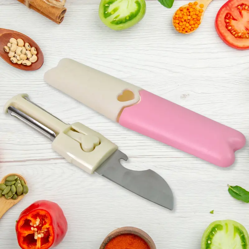 2-In-1 Fruit Peeler And Utility Knife – Multi-Functional Kitchen Tool (1 Piece) 1