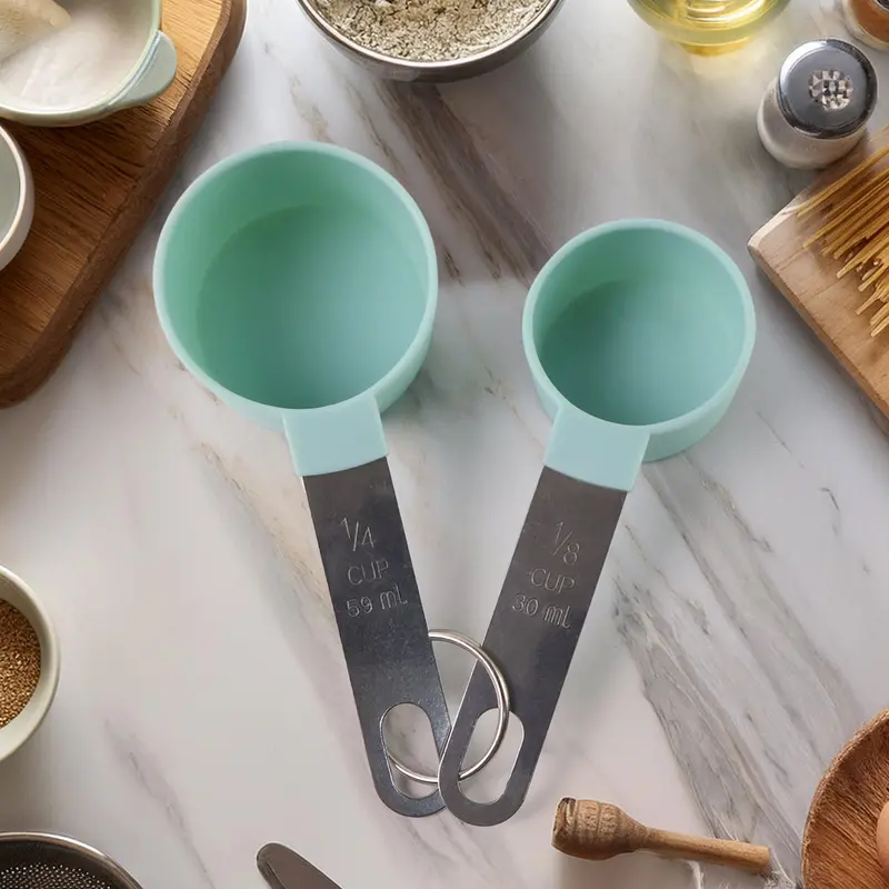 2-Piece Mini Measuring Cup Set – 59 Ml And 30 Ml Precision Scoops 1