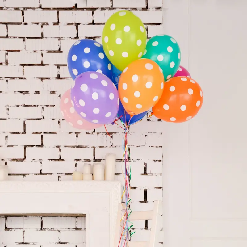 20-Piece Multicolor Latex Balloon Set For Birthday Parties And Celebratory Decor 1