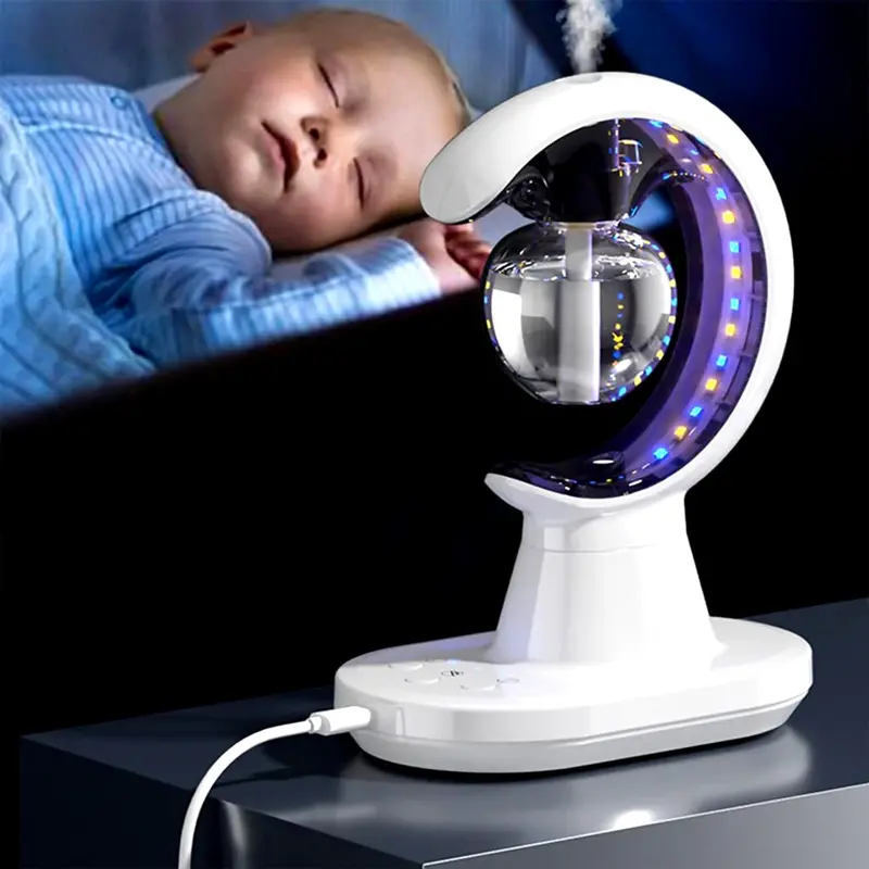 3-In-1 Led Desk Lamp: Humidifier + Mosquito Repellent 1
