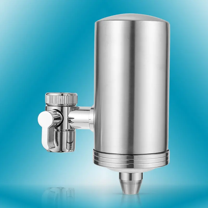 304 Stainless Steel Faucet-Mounted Water Filter System 1