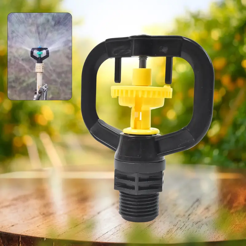 360-Degree Rotating Plastic Garden Sprinkler Nozzle 1