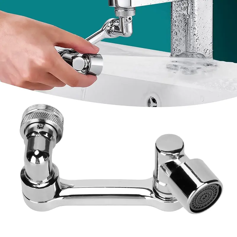 360° Rotating Faucet Sprayer – Splash-Reducing Filtered Kitchen Faucet Head 1
