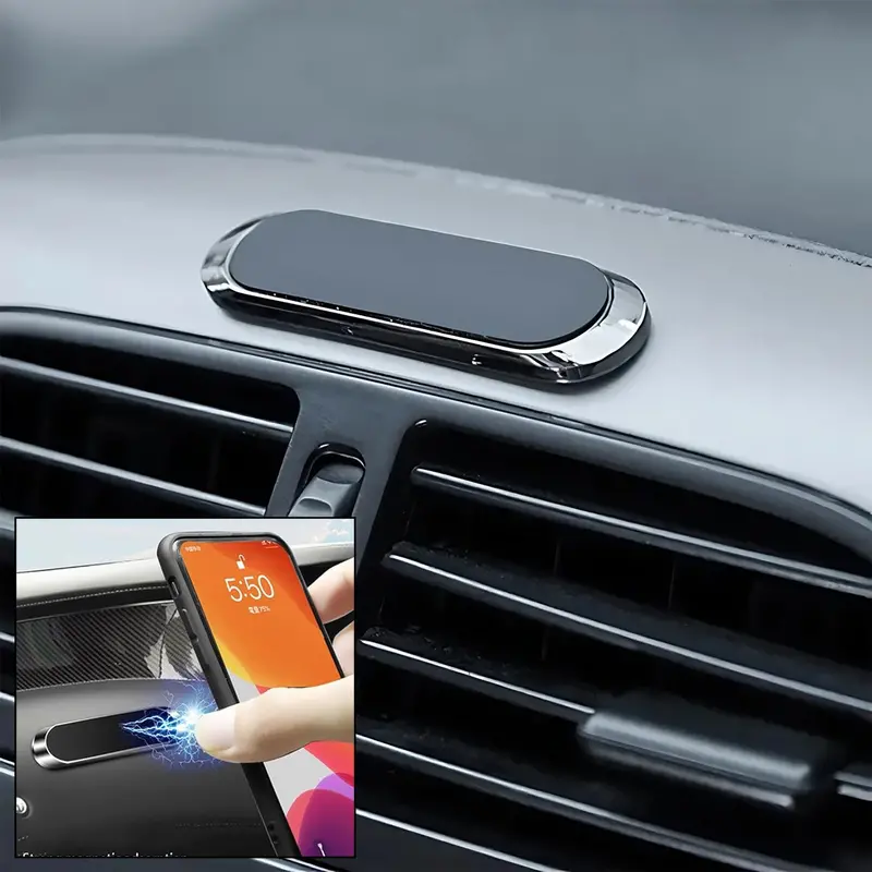 360° Rotating Magnetic Car Phone Holder – Adjustable Angle For Optimal Viewing 1