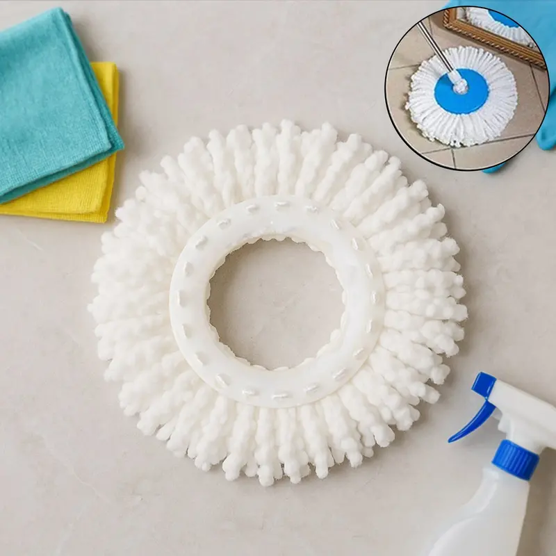 360° Rotating Microfiber Spin Mop Refill Head 1