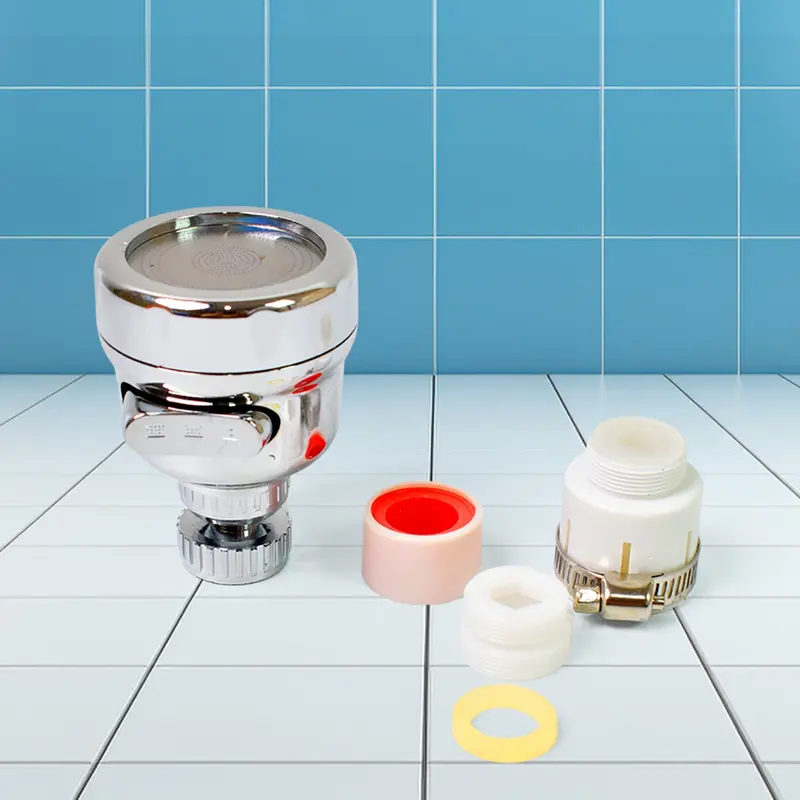 360° Swivel Faucet Sprayer Attachment – Universal Kitchen Sink Extension Head (Set) 1