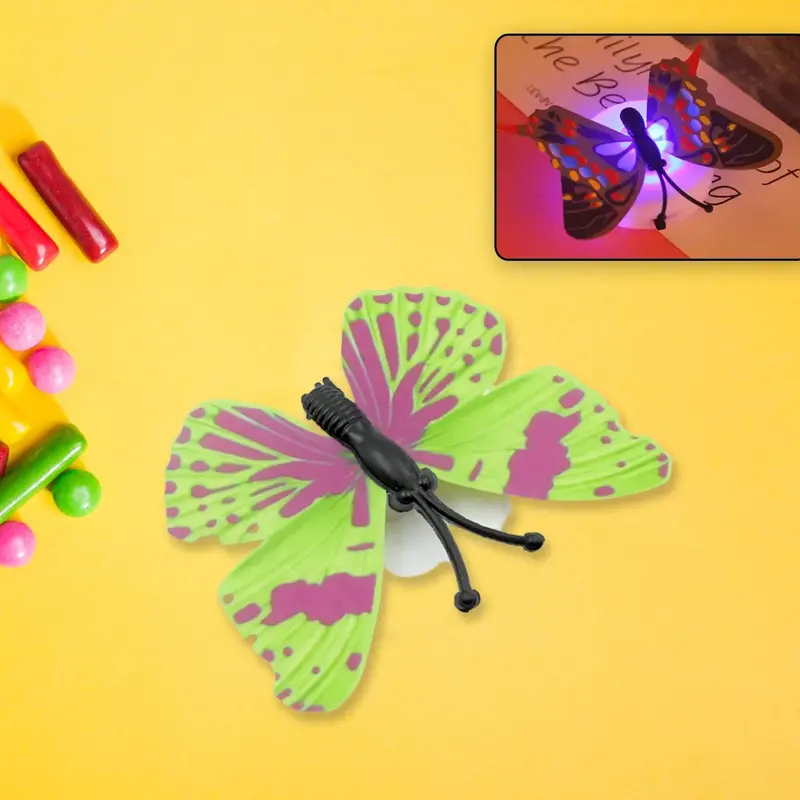 3D Butterfly Night Light With Holographic Illusion Effect – Unboxed Design 1