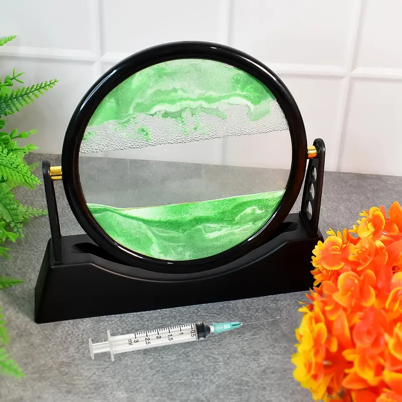 3D Liquid Motion Desktop Display – Hypnotic Flow Effect (1 Piece) 1