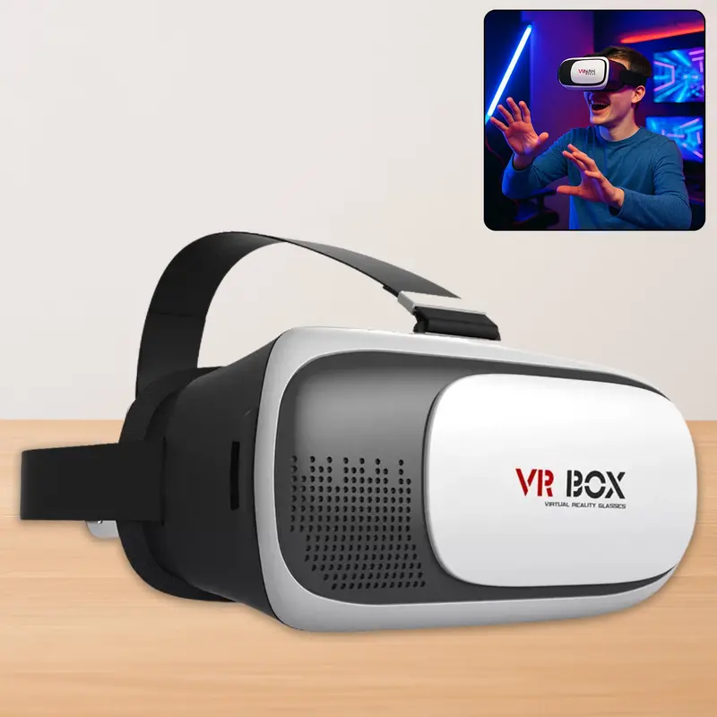 3D Vr Headset For Smartphones – Immersive Virtual Reality Glasses 1