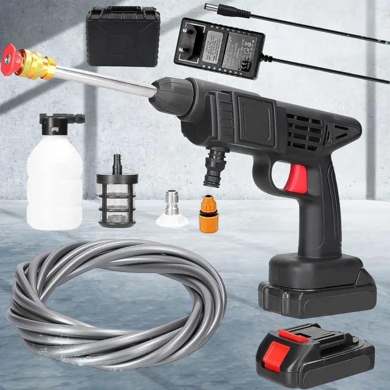 48V Cordless Car Washing Kit With Integrated Battery 1