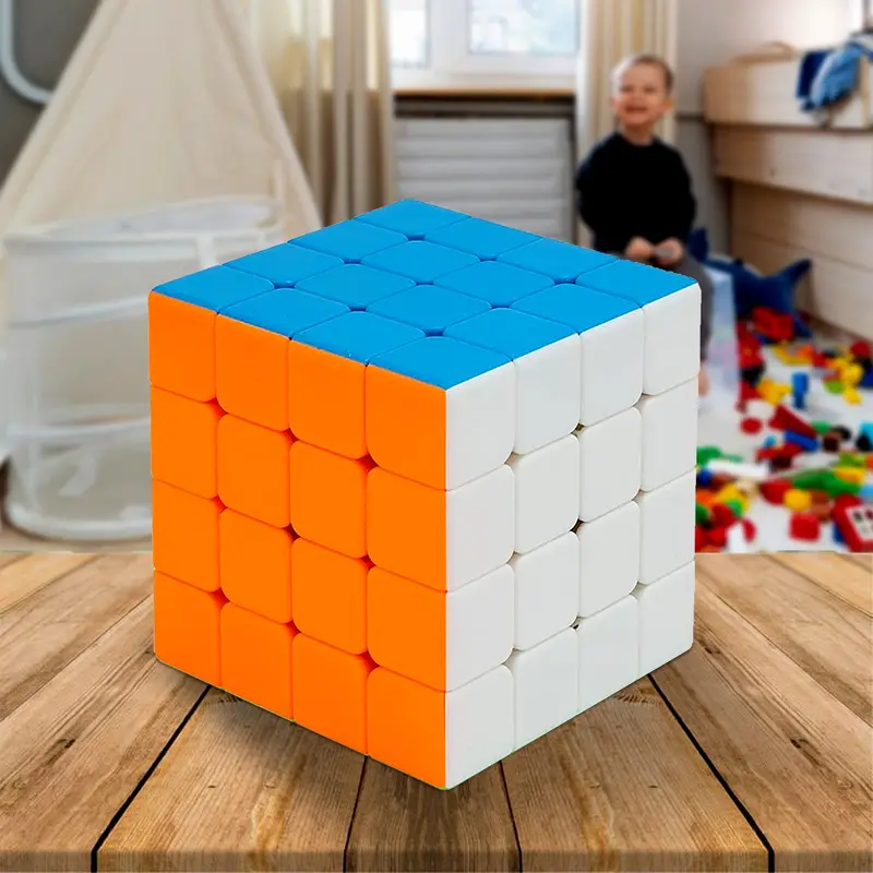 4X4 Speed Cube Puzzle – Stickerless Magnetic Magic Cube For Kids & Adults 1