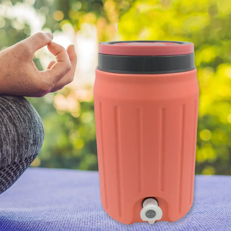 5.7L Insulated Water Jug With Tap – Leakproof Travel Cooler 1