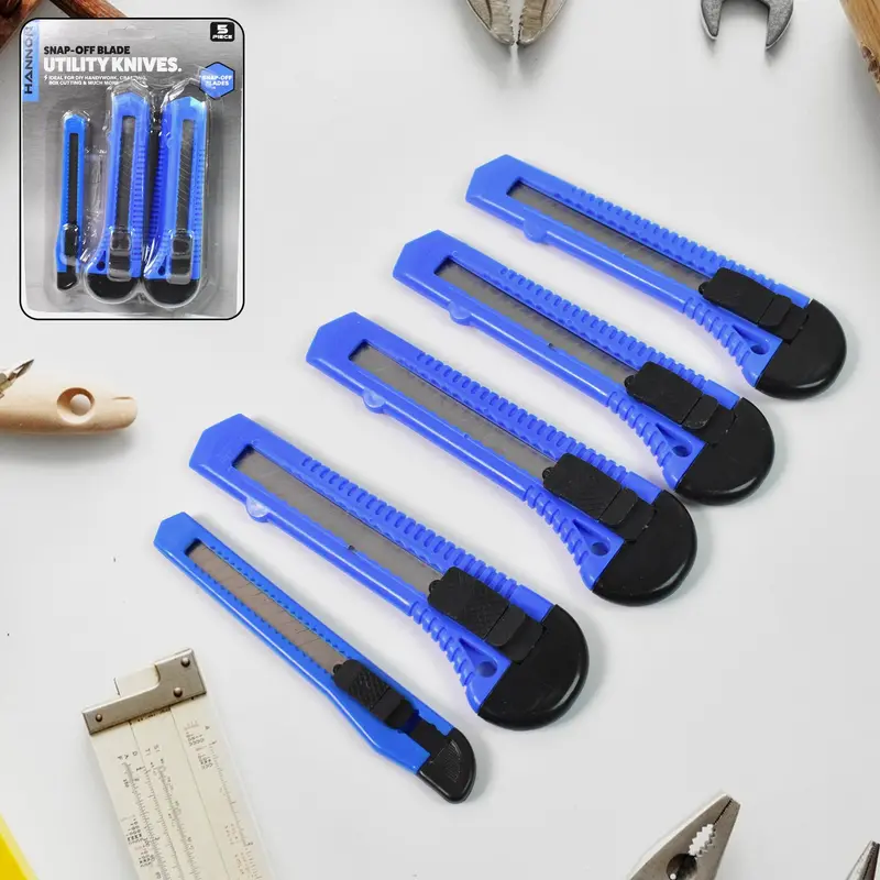 5-Piece Multi-Function Iron Cutting Knife Set – Assorted Sizes 1
