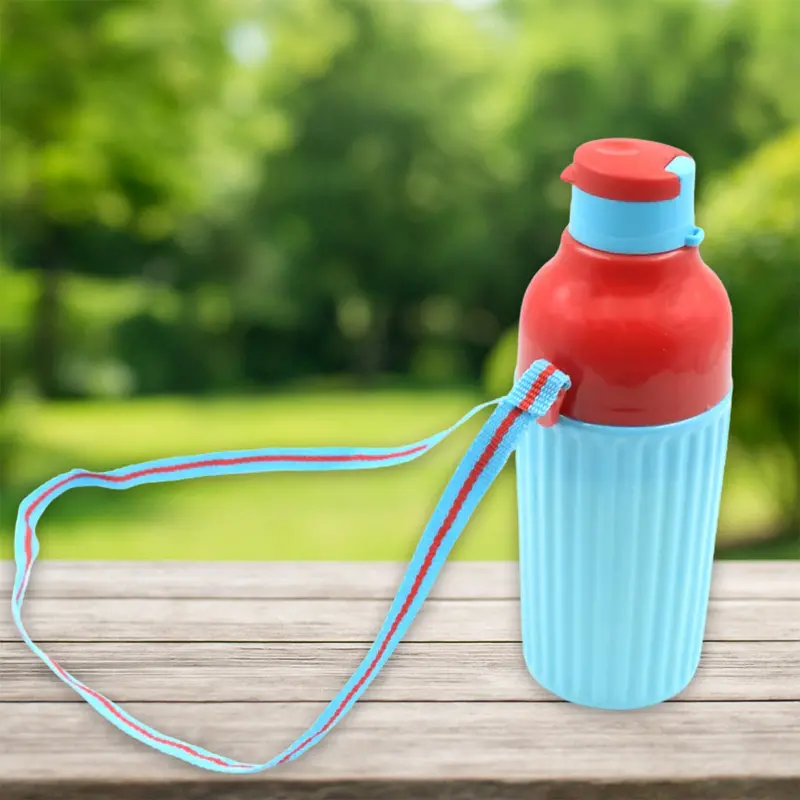 500Ml Kid-Friendly Insulated Sports Bottle – Lightweight, Bpa-Free, Leakproof With Carry Strap & Straw 1