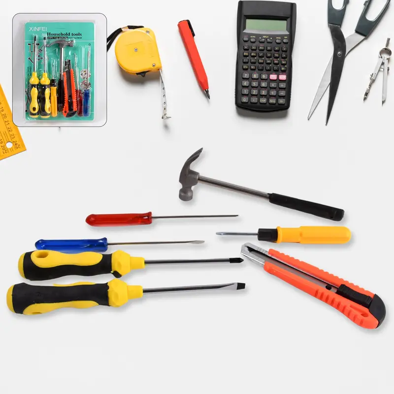 7-Piece Magnetic Hand Tool Kit – Screwdriver Set With Wristband For Diy Tasks 1