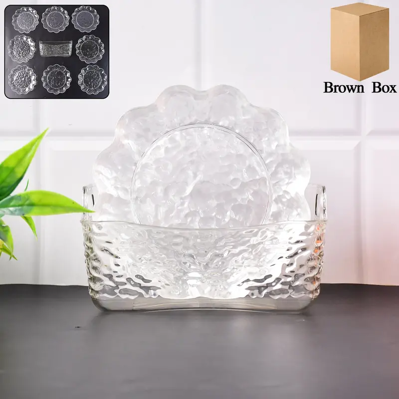 9-In-1 Modular Serving Set – Stackable Plastic Bowls With Tray And Plates 1