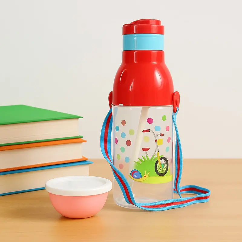 900Ml Leakproof Insulated Water Bottle – Bpa-Free Sports Tumbler With Straw & Dori Handle 1