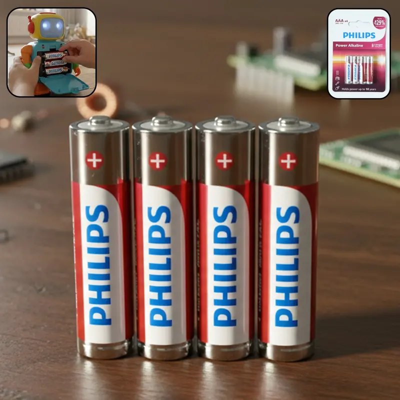 Aaa Alkaline Battery Pack – 4-Cell Long-Lasting Set 1