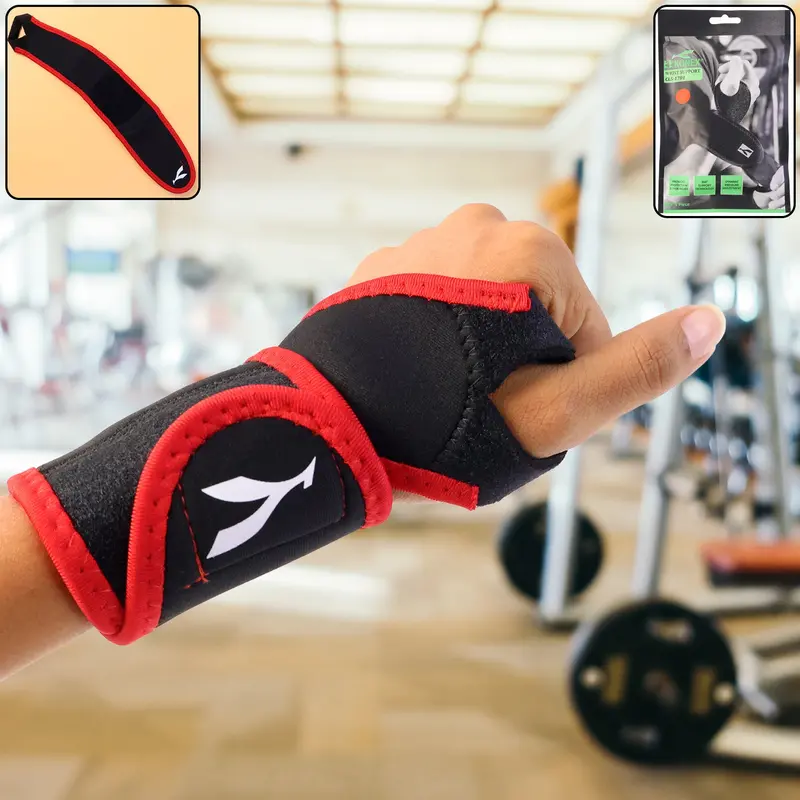Adjustable Compression Wrist Brace – Supportive Wrap For Injury Recovery 1
