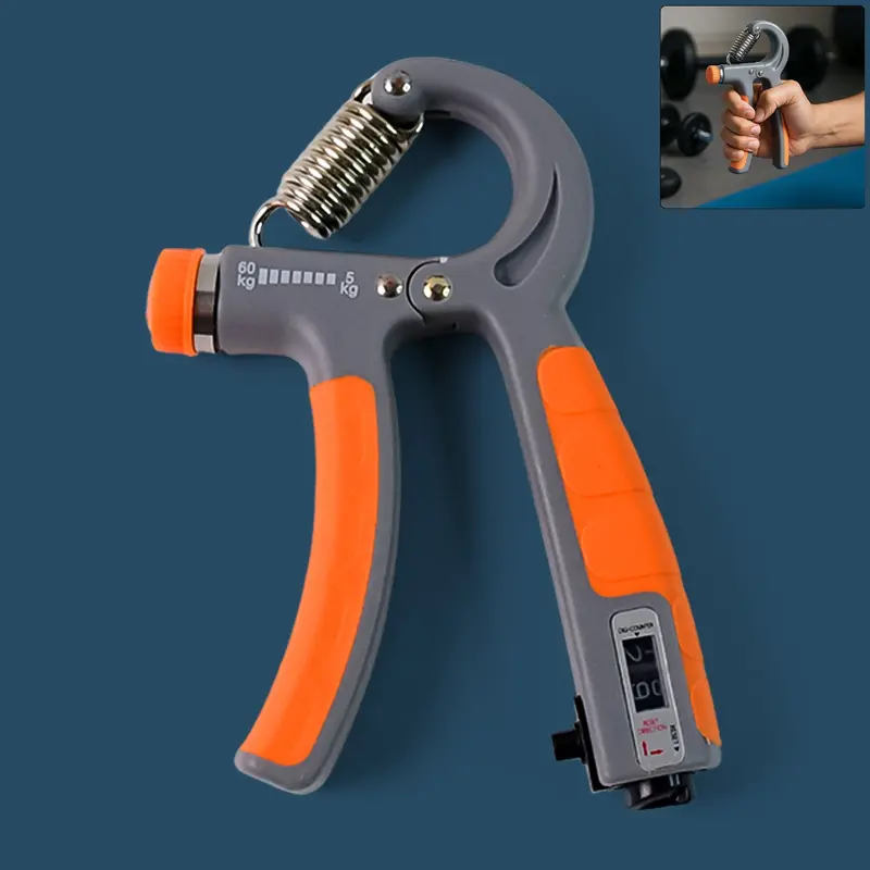 Adjustable Hand Grip Strength Trainer With Digital Counter 1