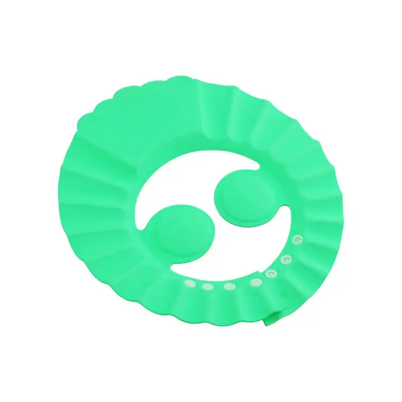 Adjustable Infant Bath Cap – Soft Silicone Shower Hat For Eye & Ear Safety 1