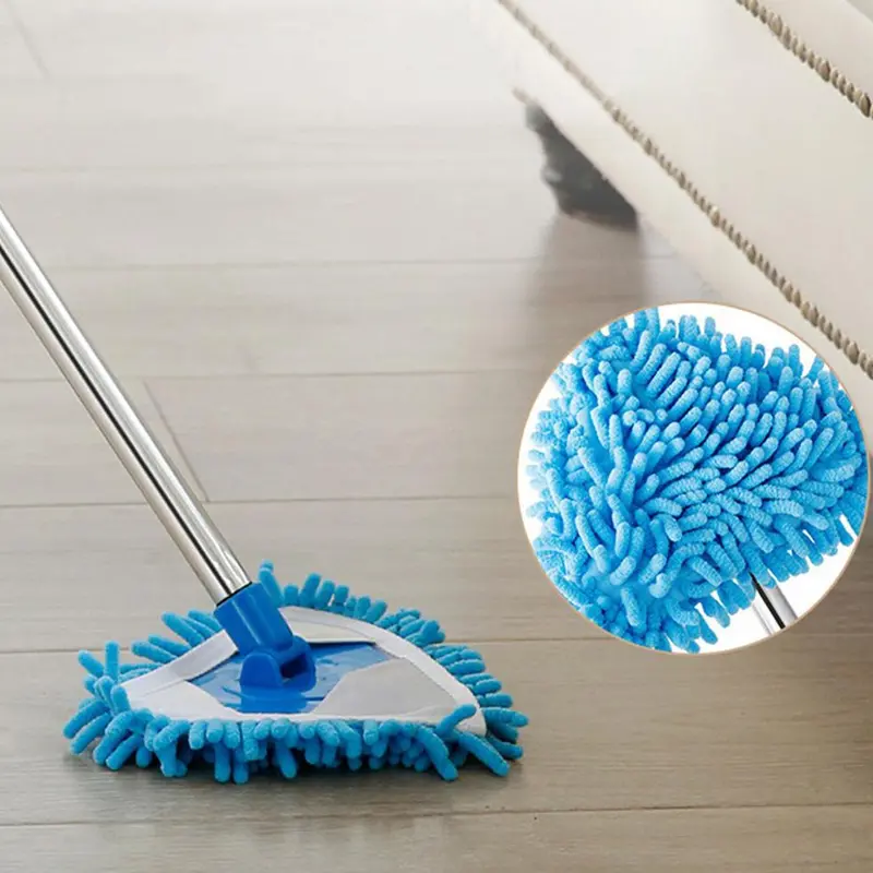 Adjustable Stainless Steel Triangle Mop For Wet Or Dry Floor Cleaning 1