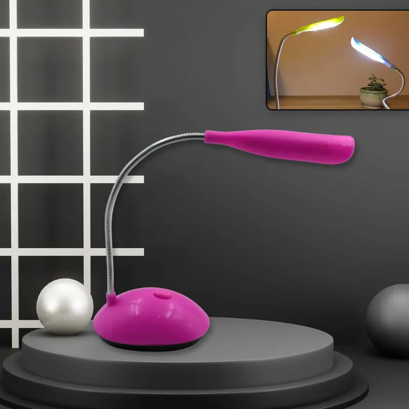 Adjustable Wind-Effect Led Desk Lamp With Touch Controls For Focus Or Relaxation 1