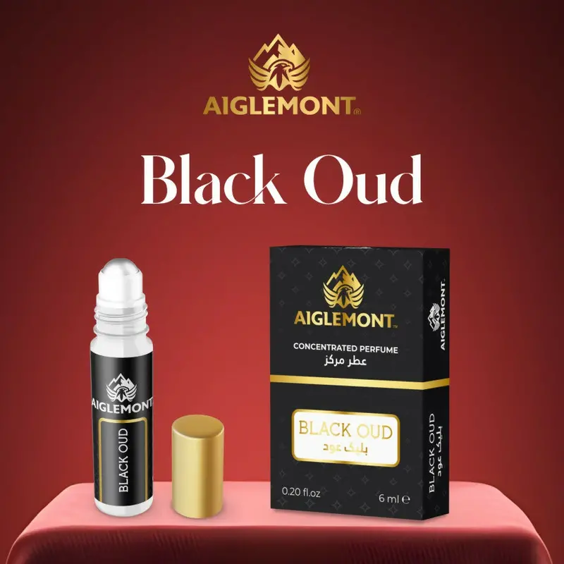 Aiglemont Black Oud Attar – Intense 6Ml Alcohol-Free Roll-On With Smoky, Resinous Depth 1