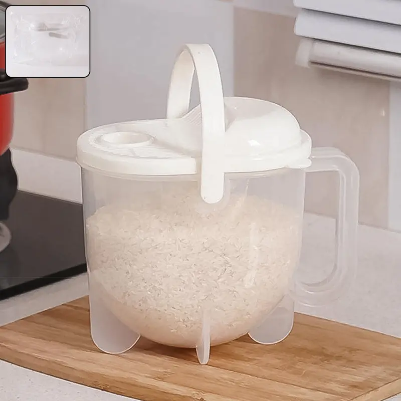 Airtight Grain Storage Container – Large-Capacity Rice Bin (1 Pc) 1