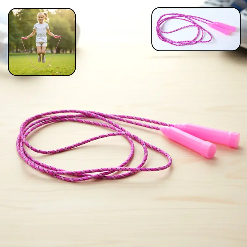 All-Age Jump Rope For Fitness Training – Adjustable & Tangle-Free (1 Pc) 1