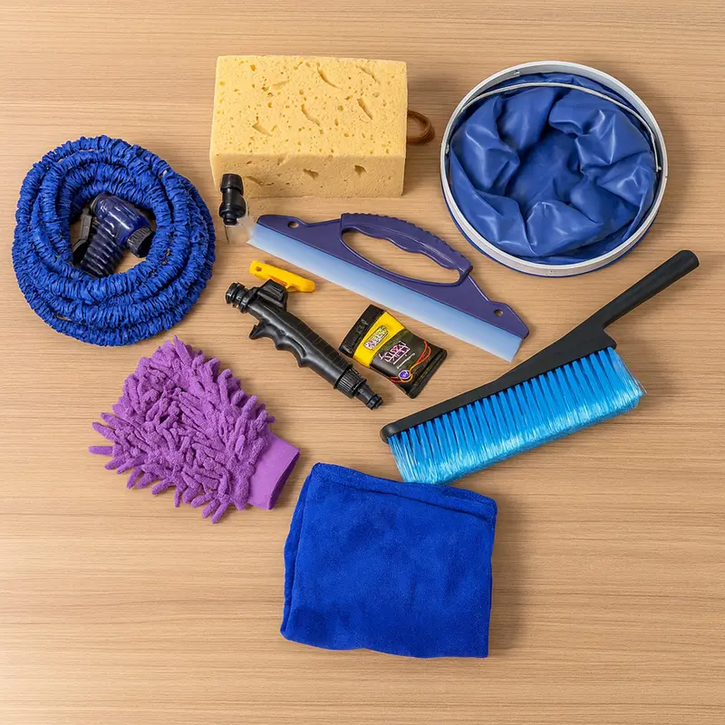All-In-One Car Cleaning Kit – 9-Tool Professional Detailing Set 1