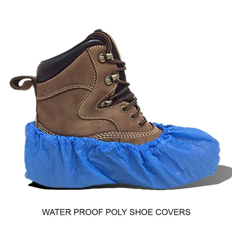 All-Weather Zip-Up Shoe Covers For Worksite Protection 1