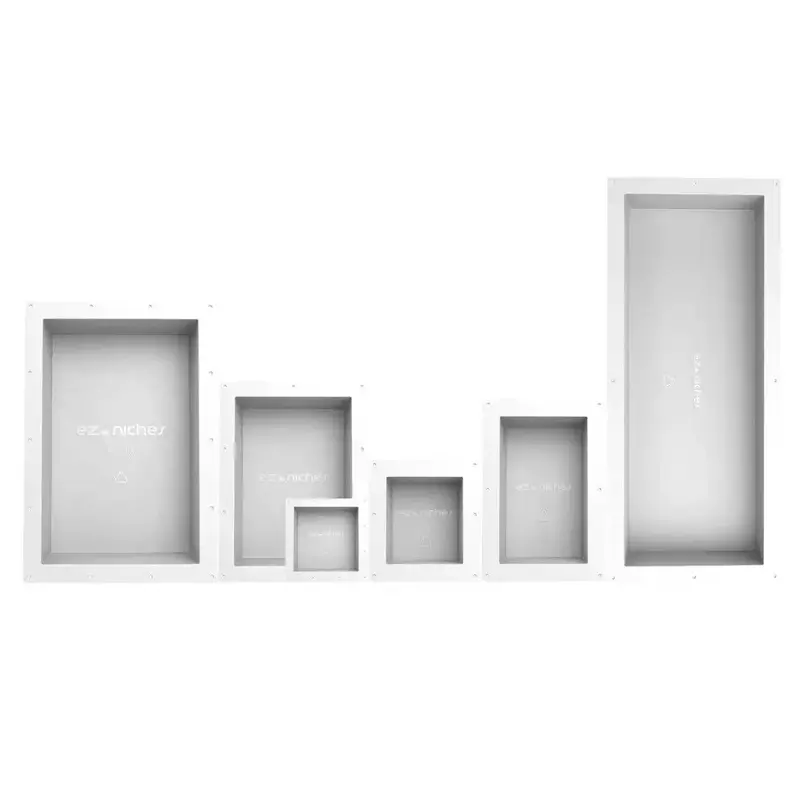 Alpinebay Ez Shower Niche System For Recessed Bathroom Storage 1
