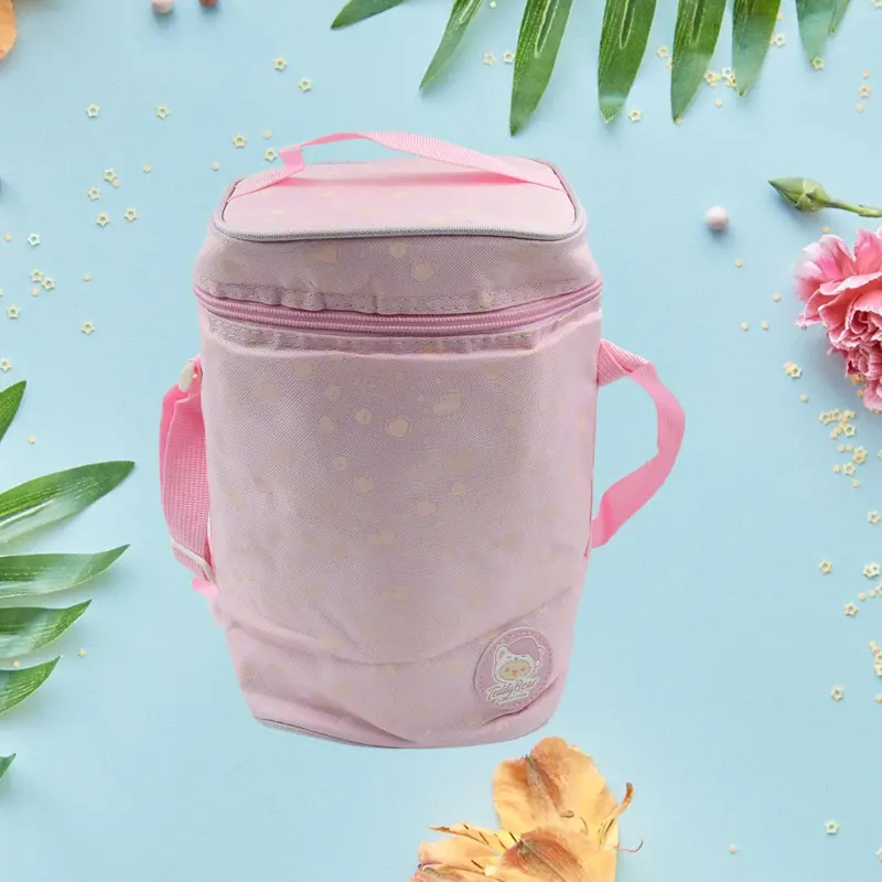 Animal-Themed Insulated Lunch Bag With Adjustable Shoulder Strap 1