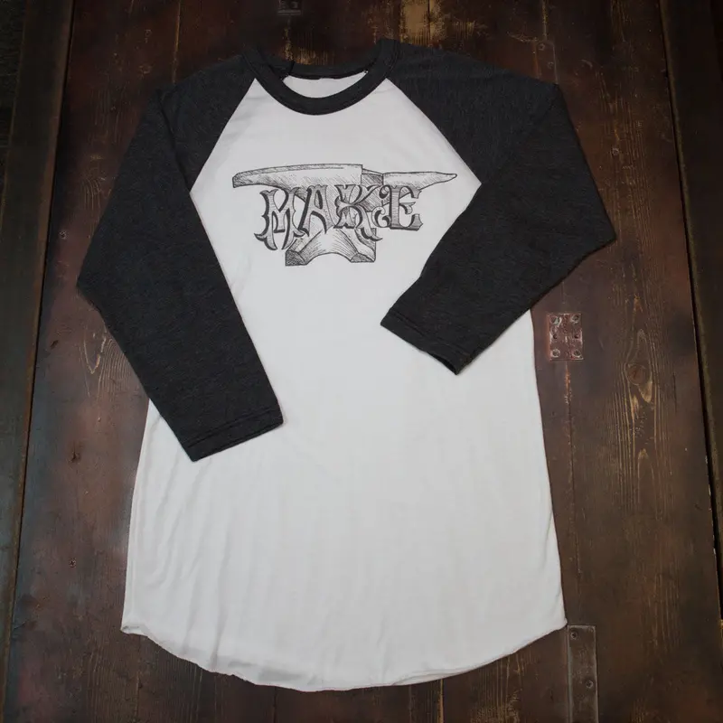'Anvil' Raglan Shirt – Hand-Drawn Art Series 1