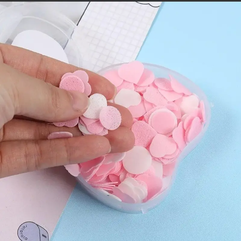 Apple-Shaped Soft Paper Soap – Mild Fragrant Hand Cleanser For Daily Use 1