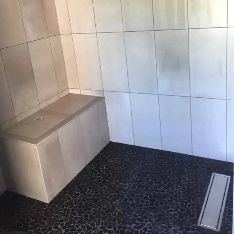 Arc Truedek Linear Shower Base – Customizable Drain Placement 1