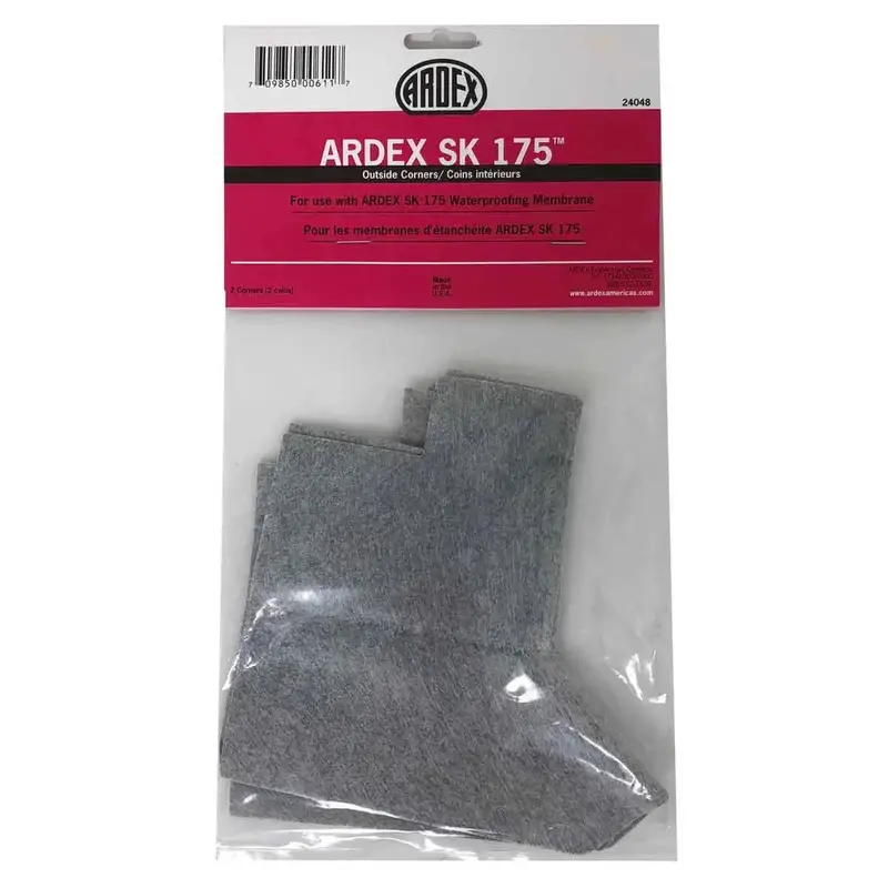 Ardex Sk-175 Preformed Outside Corner Waterproofing Flashing (2-Pack) 1