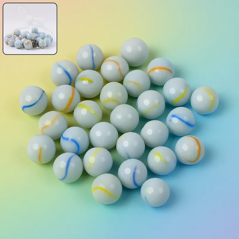 Assorted Glass Marbles Pack – ~30-Piece Classic Toy Collection 1