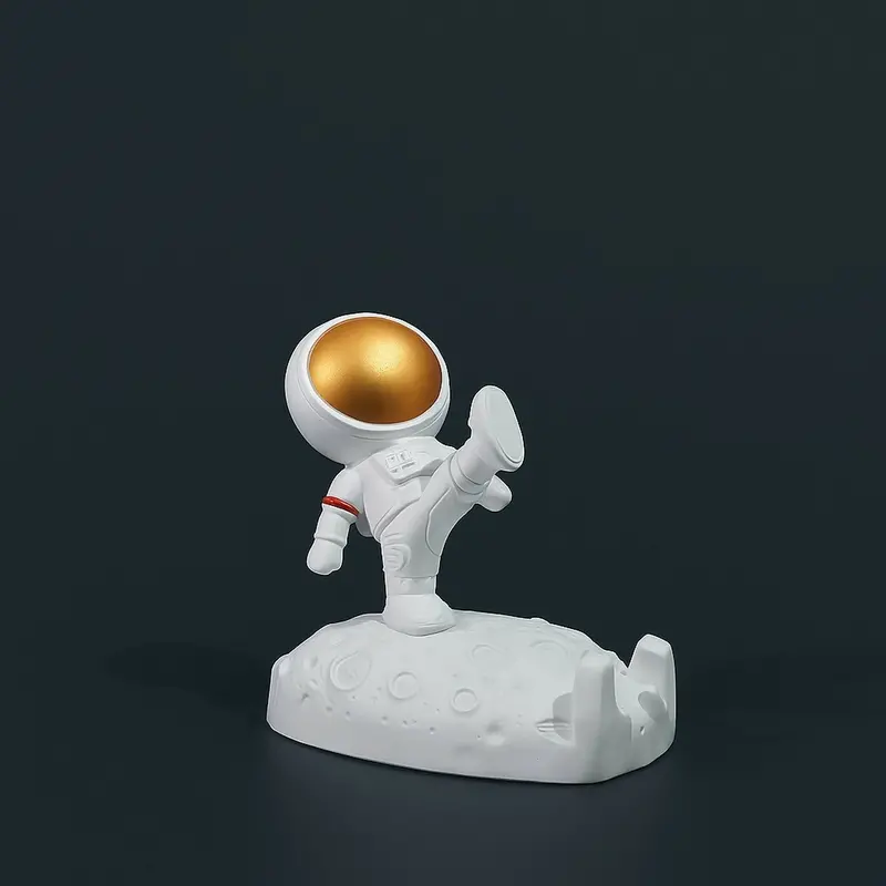Astronaut-Themed Desk Phone Holder – Space-Inspired Adjustable Stand & Decor 1
