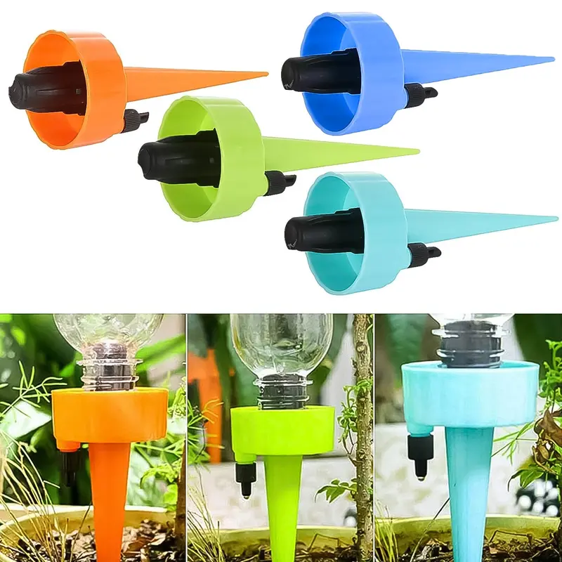 Automatic Plant Watering Spikes – 4-Piece Self-Watering System For Potted Plants 1